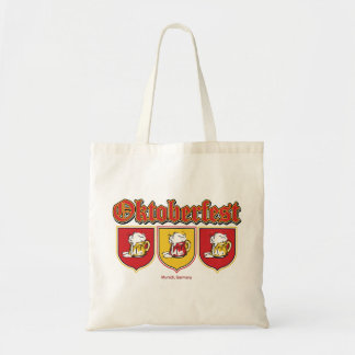 Bolso De Tela Oktoberfest-Shield: Cervezas