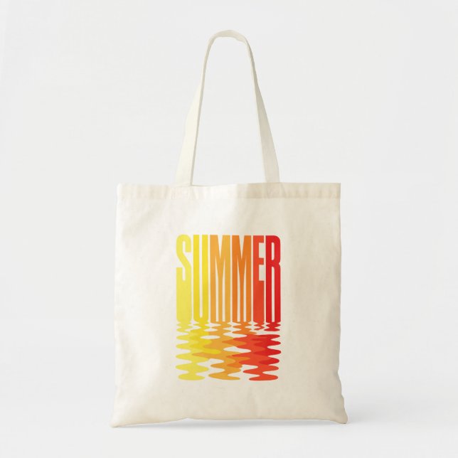 Bolso De Tela Ola de calor de verano (Frente)