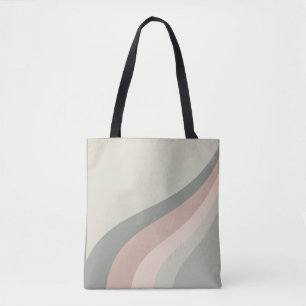 Bolso De Tela Ola silenciosa