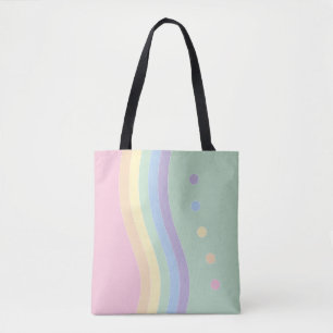 Bolso De Tela Olas de luz (caudal)