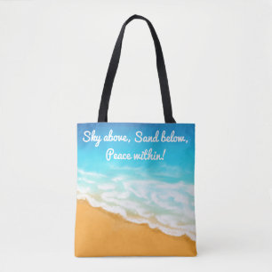 Bolso De Tela olas de Ocean Beach
