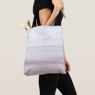 Bolso De Tela Olas suaves del océano Pastel para el océano.