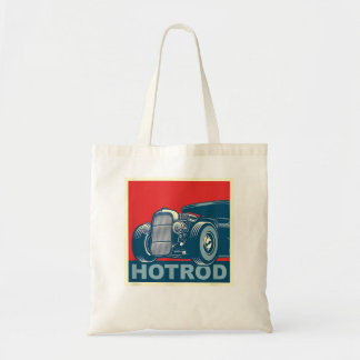 Bolso De Tela Old School Hot Rod Hope Retro Vintage Poster