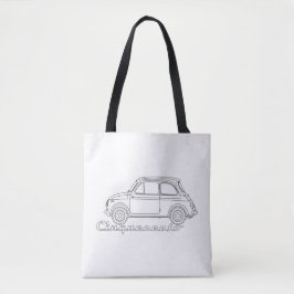 Bolso De Tela Oldtimer Cinquecento Der PUCH 500 