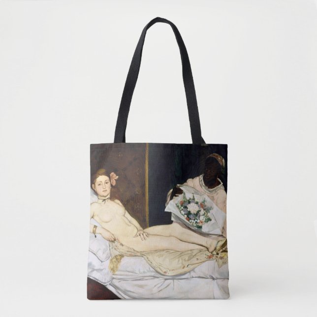Bolso De Tela Olimpia, Edouard Manet, 1863 (Anverso)