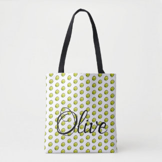 Bolso De Tela Oliva