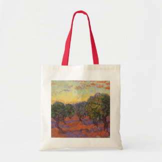 Bolso De Tela Olive Grove, Orange Sky by Vincent van Gogh