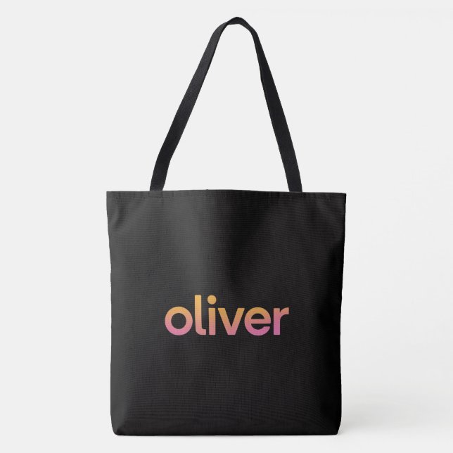 Bolso De Tela Oliver (Anverso)