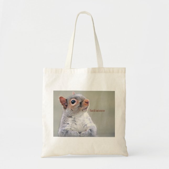 Bolso De Tela Oliver Twist Squirrel (Frente)