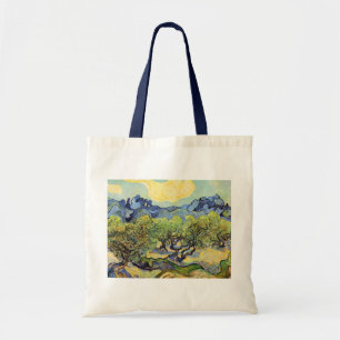 Bolso De Tela Olivos con Alpilles por Vincent van Gogh