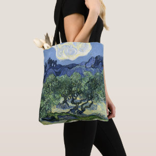 Bolso De Tela Olivos de Van Gogh - Arte Montaña Azul