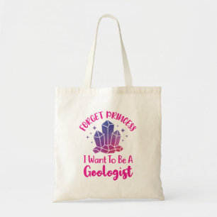 Bolso De Tela Olvídate de la princesa que quiero ser geóloga