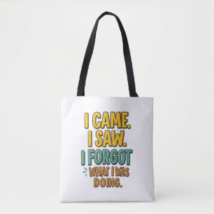 Bolso De Tela Olvidé Lo Que Estaba Haciendo - Relacionable Tote 