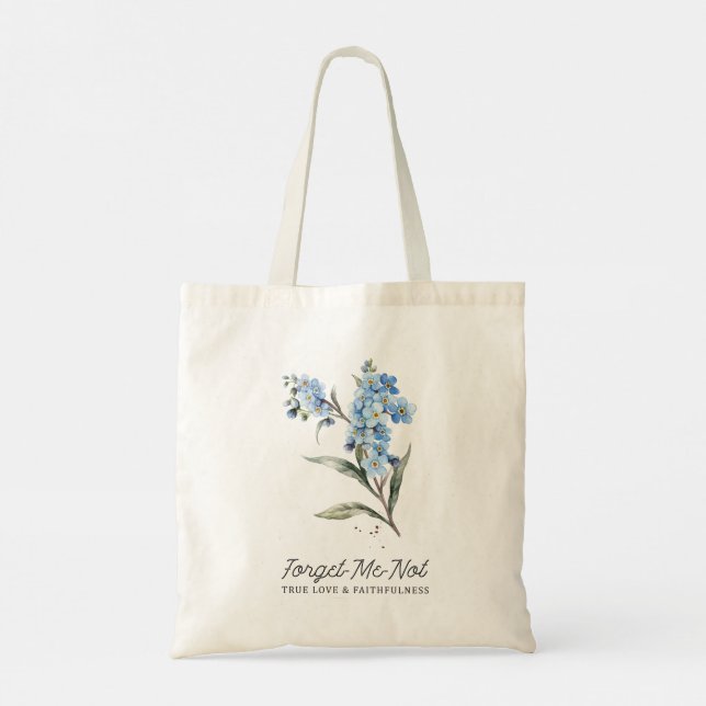 Bolso De Tela Olvídenme, no Bohemian Romántico Floral de Boho (Reverso)
