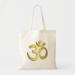 Bolso De Tela Om ( Aum ) Símbolo de yoga de Namaste