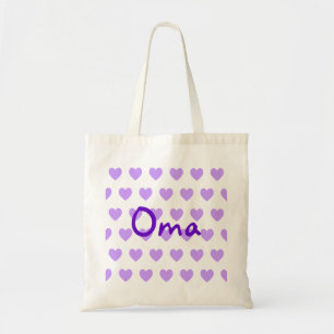 Bolso De Tela Oma en morado