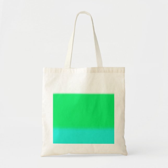 Bolso De Tela Ombre mentolado (Frente)