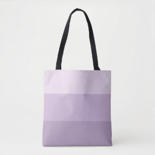 Bolso De Tela Ombre púrpura rayado
