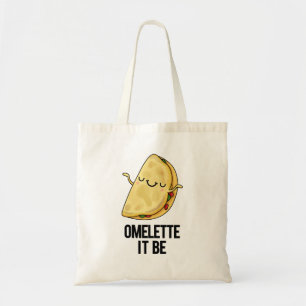 Bolso De Tela Ome-lette Es Gracioso Omelet Pun
