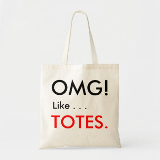 Bolso De Tela OMG es totes al totalizador