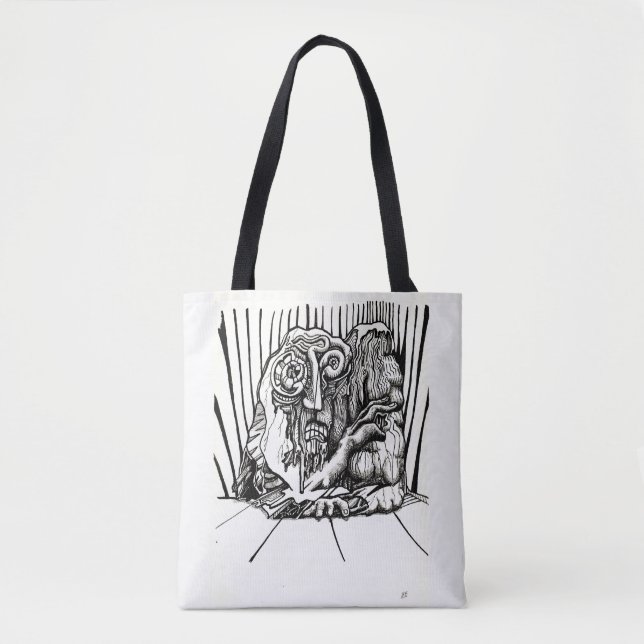 Bolso De Tela On Edge, por Brian Benson (Anverso)