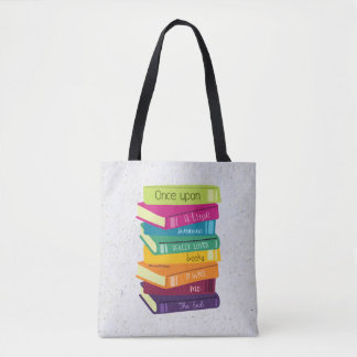 Bolso De Tela Once Upon A Time Someone Loved Books