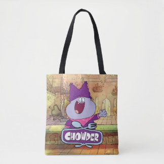 Bolso De Tela Onda de Chowder