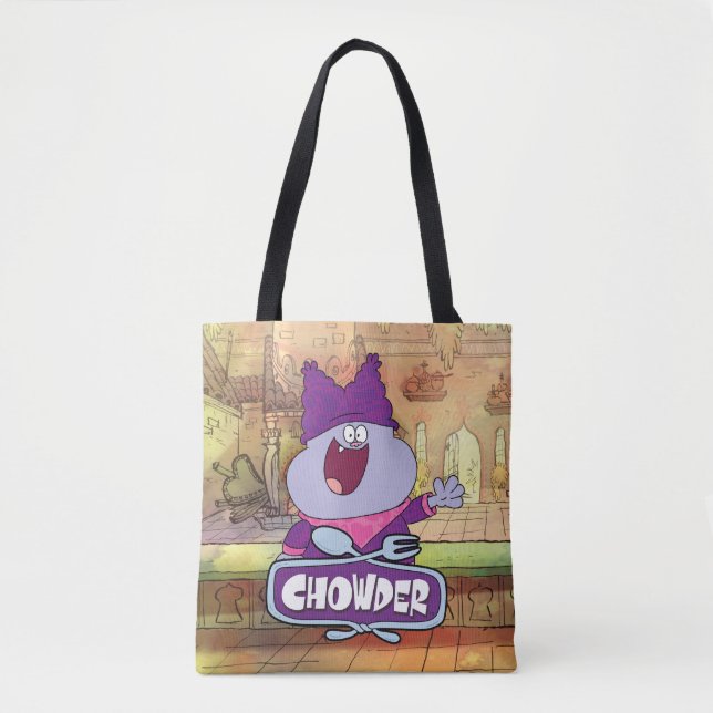 Bolso De Tela Onda de Chowder (Anverso)