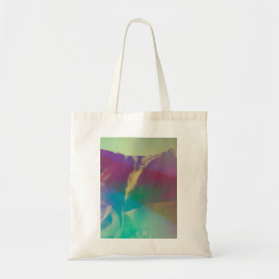 Bolso De Tela onda de sintetizador verde rosa azul neón Luces lu