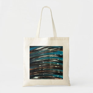Bolso De Tela Onda Grunge Gráfica