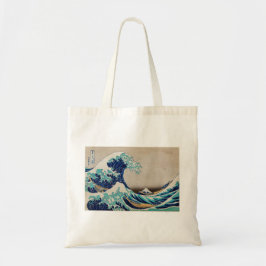 Bolso De Tela Onda japonesa