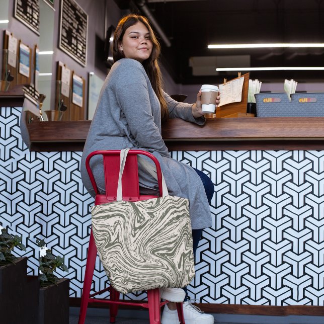 Bolso De Tela Ondas abstractas (Subido por el creador)