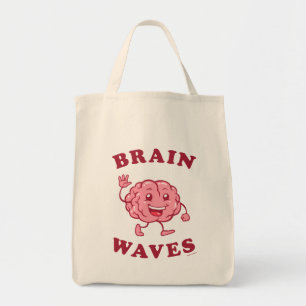Bolso De Tela Ondas cerebrales