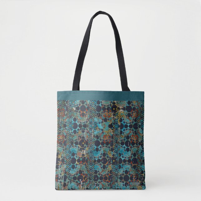 Bolso De Tela Ondas rusas (Anverso)