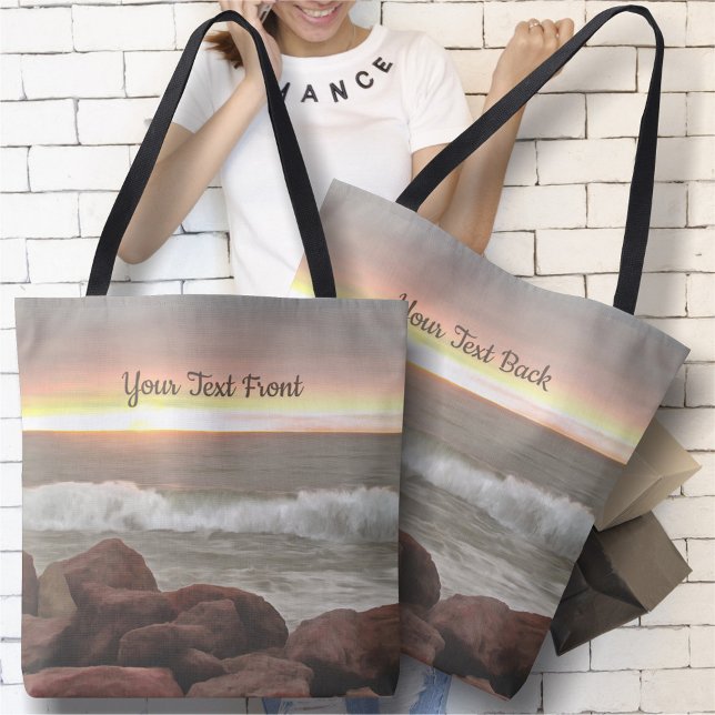 Bolso De Tela Ondas y Boulders 0893 (Subido por el creador)