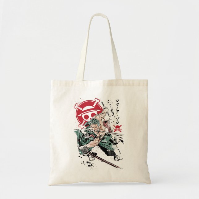 Bolso De Tela One Piece - Roronoa Zoro Classic (Frente)