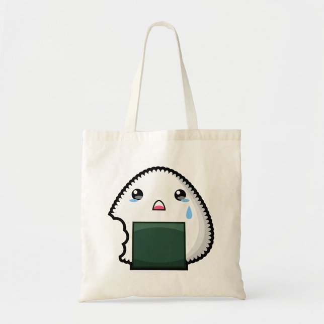 Bolso De Tela Onigiri triste (Frente)