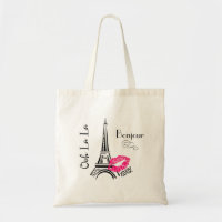 Ooh La La Paris Eiffel Tower Bonjour