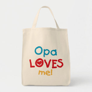 Bolso De Tela Opa me ama camisetas y regalos