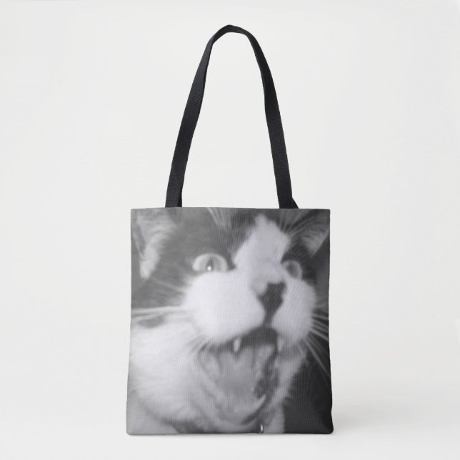 Bolso De Tela Opera Cat (Anverso)
