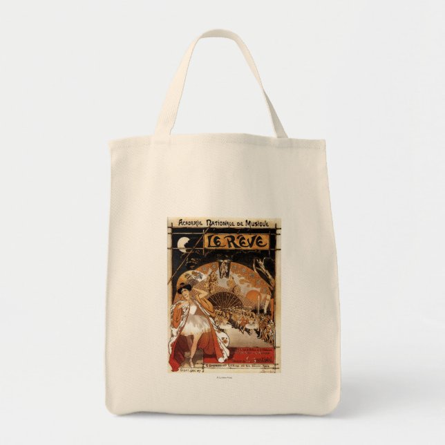 Bolso De Tela Ópera de la interpretación de ballet Le Reve (Frente)
