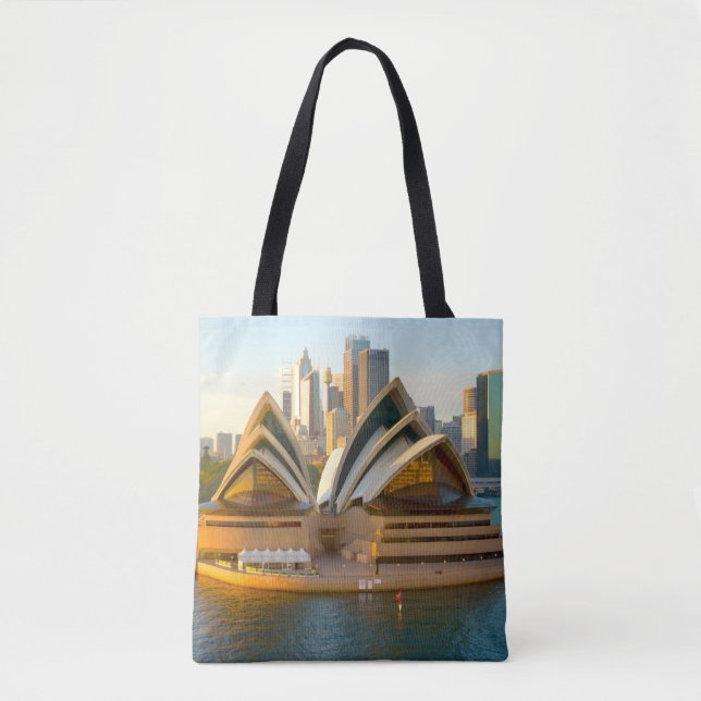 Bolso De Tela Ópera de Sídney Australia (Anverso)