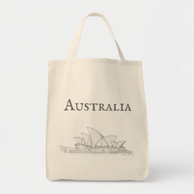 Bolso De Tela Ópera de Sídney, Sydney, Australia (Frente)