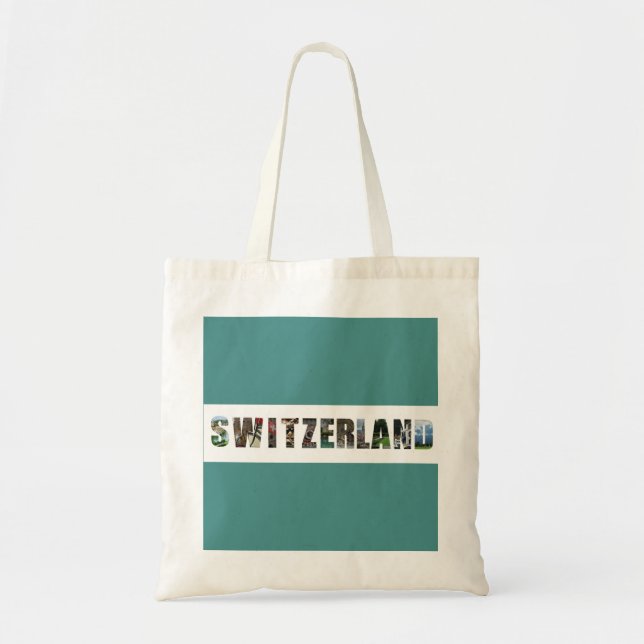 Bolso De Tela Opiniones de Suiza Tote Bag (Frente)