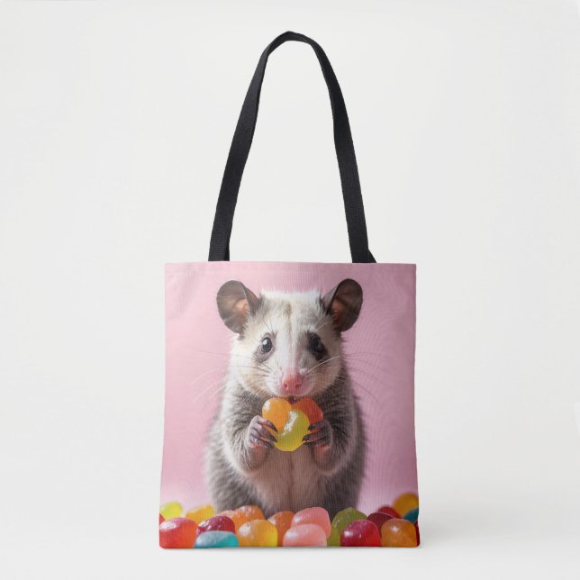 Bolso De Tela Opossum Comating Gummy Swee (Anverso)