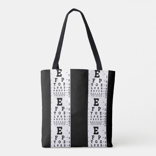 Bolso De Tela Optometrist (Reverso)