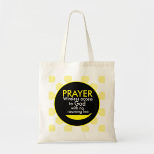Bolso De Tela Oración - Acceso inalámbrico a Dios