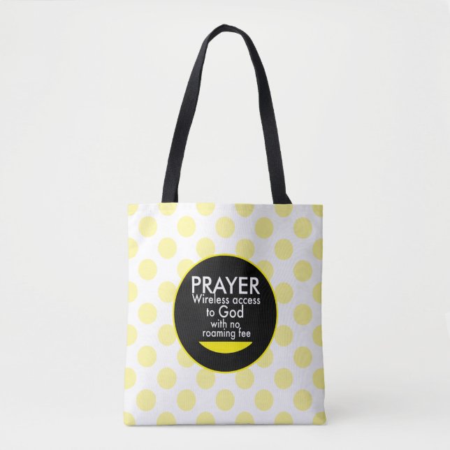 Bolso De Tela Oración - Inalámbrico (Anverso)