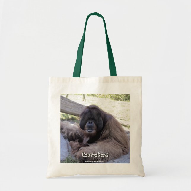 Bolso De Tela Orangután - o su imagen aquí (Frente)