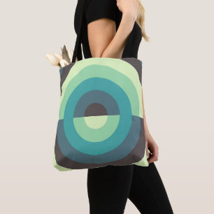 Bolso De Tela Órbita Esmeralda